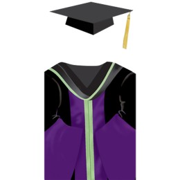 Production of CUHK psychology doctor's graduation gown robe gold tassel black hat graduation gown manufacturer The Chinese University of Hong Kong (CUHK) DA276 Production of CUHK psychology doctor's graduation gown robe gold tassel black hat graduation gown manufacturer The Chinese University of Hong Kong (CUHK) DA276